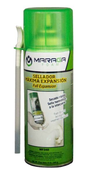 ESPUMA EXPANSIVA DE POLIURETANO 340ML MARAGA