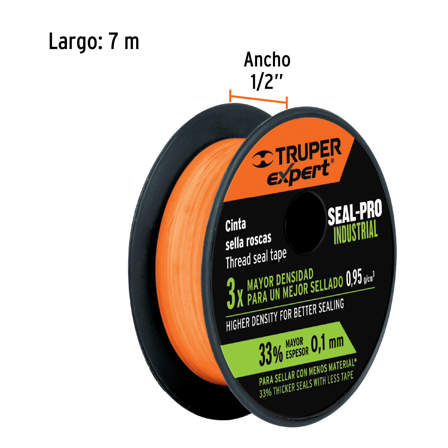 CINTA SELLA ROSCAS INDUSTRIAL 1/2 TRUPER EXPERT