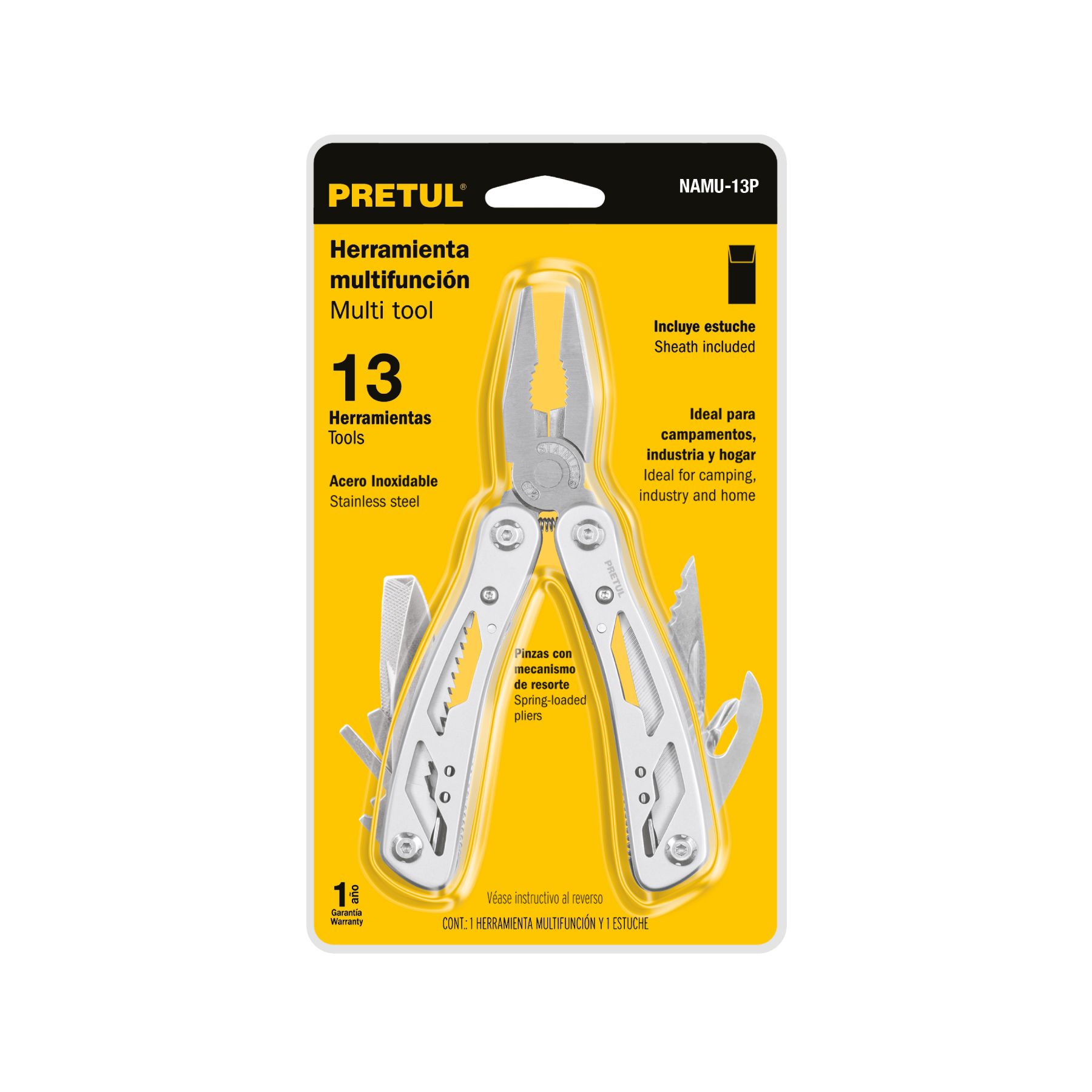 MULTIHERRAMIENTA 13 FUNCIONES PRETUL