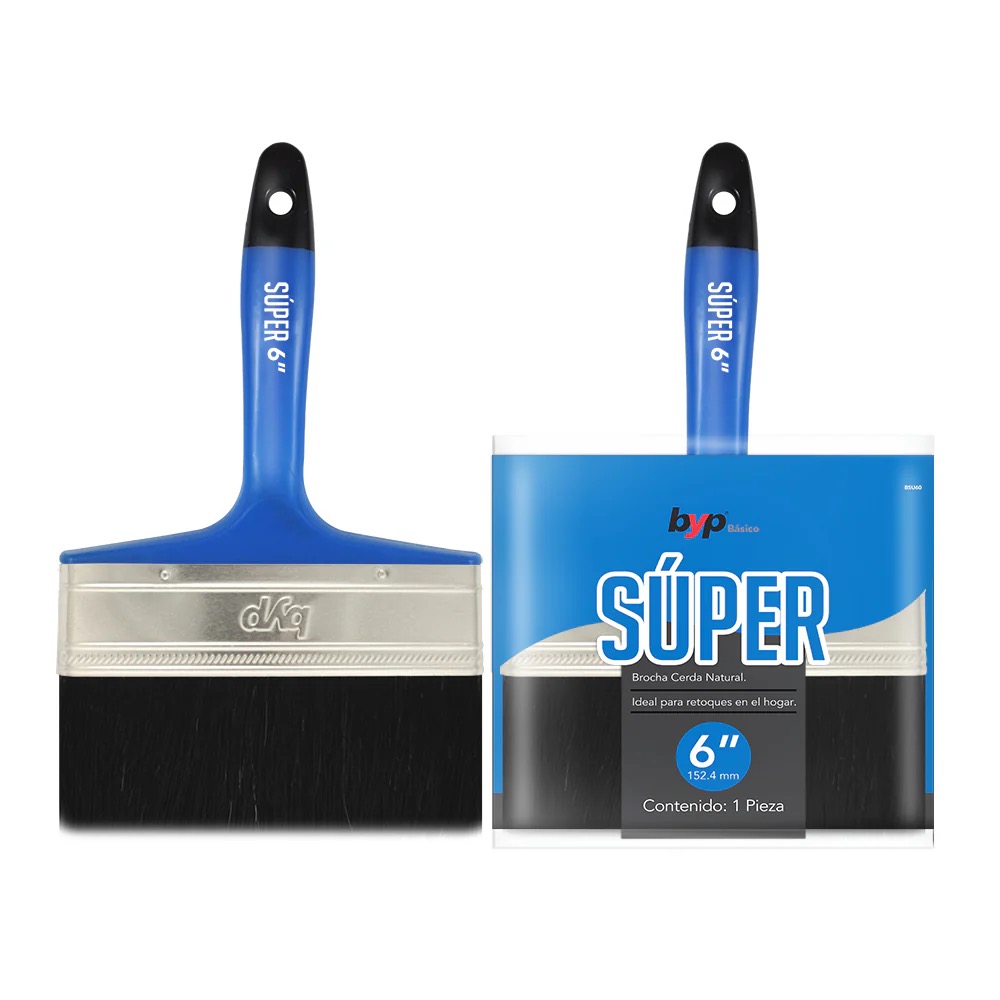 BROCHA BYP SUPER 6"
