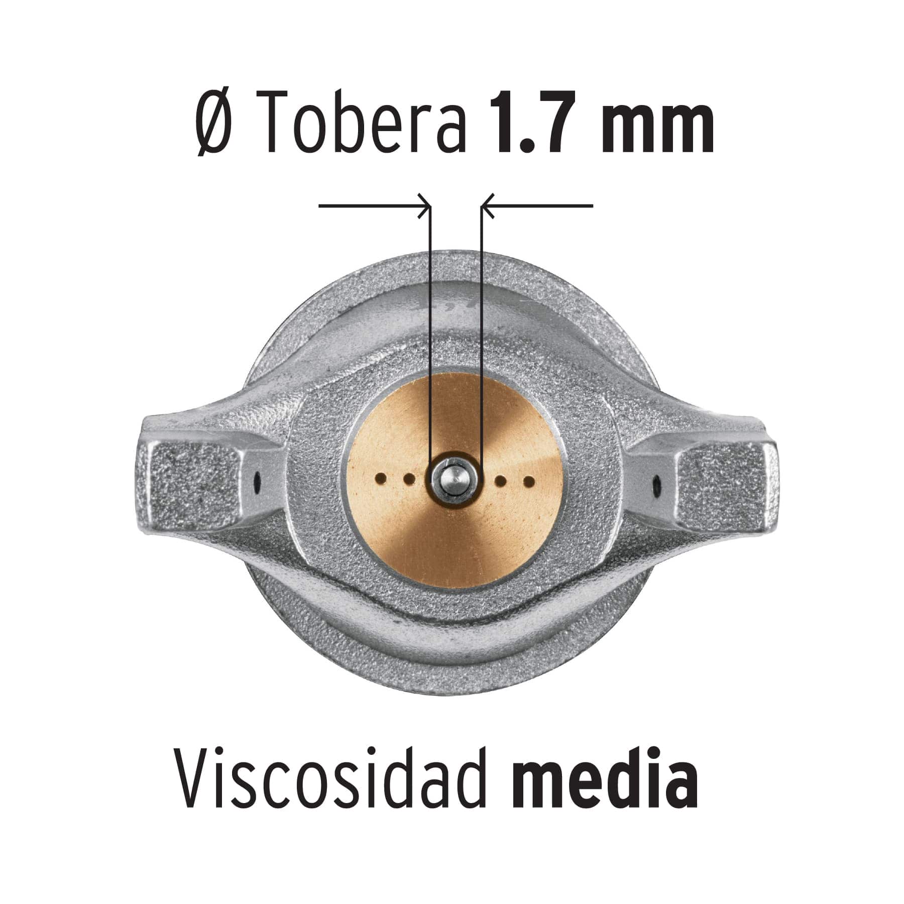 PISTOLA GRAVEDAD PARA PINTAR TRUPER 400ML