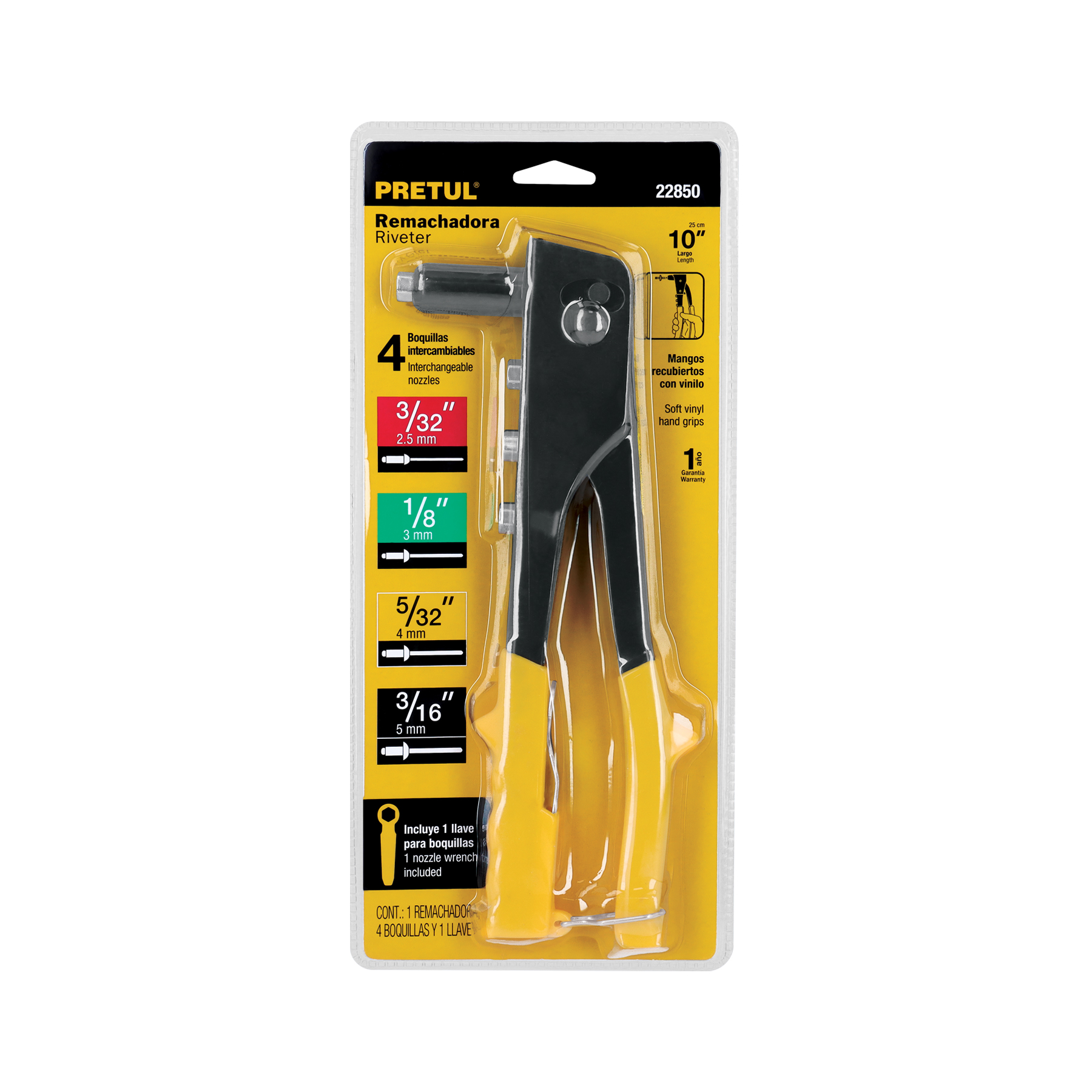 REMACHADORA 10" PRETUL