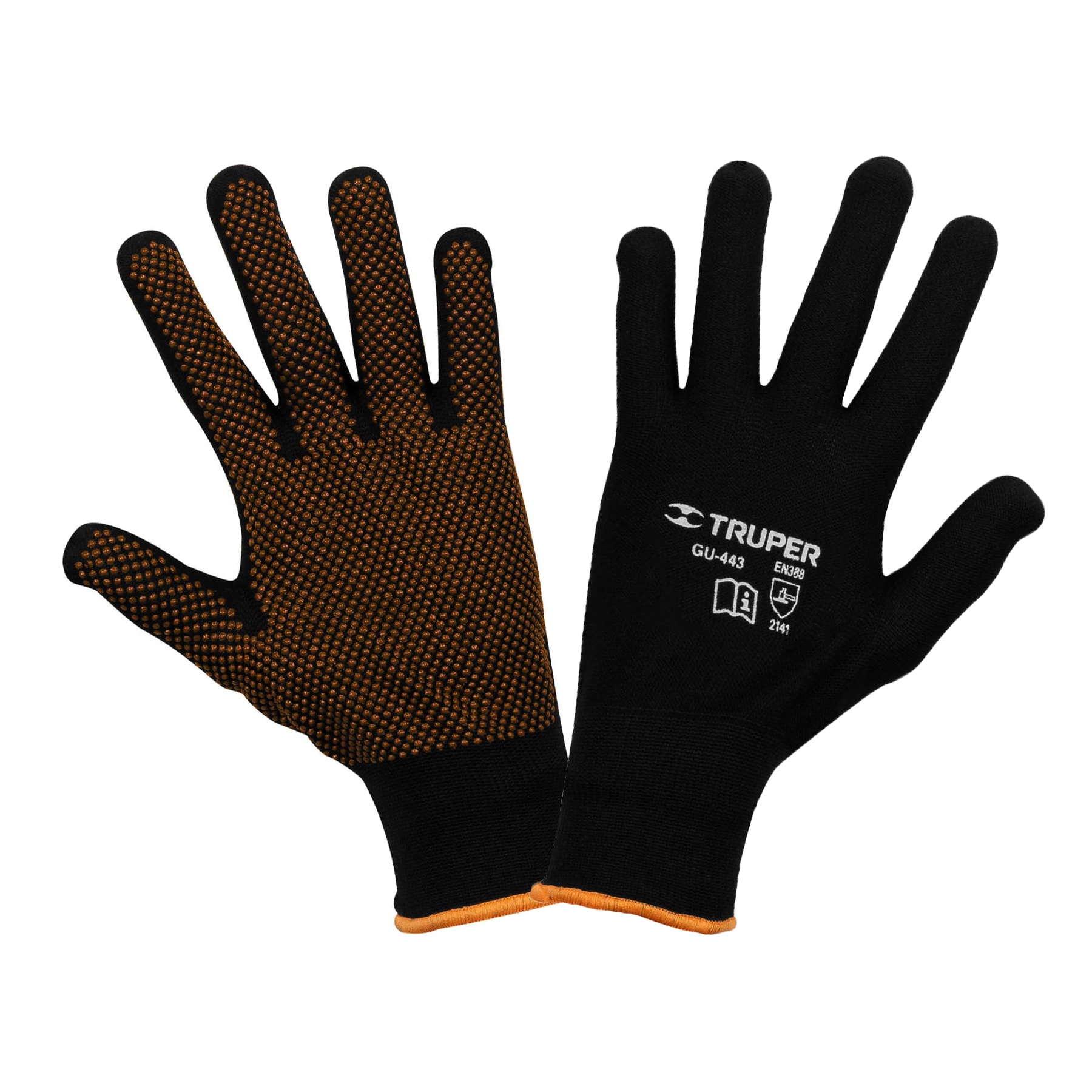 GUANTES ANTIDERRAPANTES DE POLIESTES GRANDES TRUPER