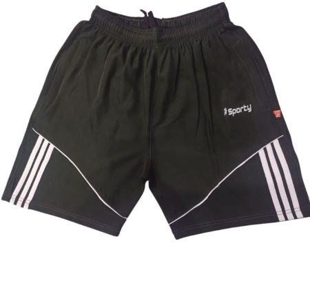 Sporty Black Athletic Shorts