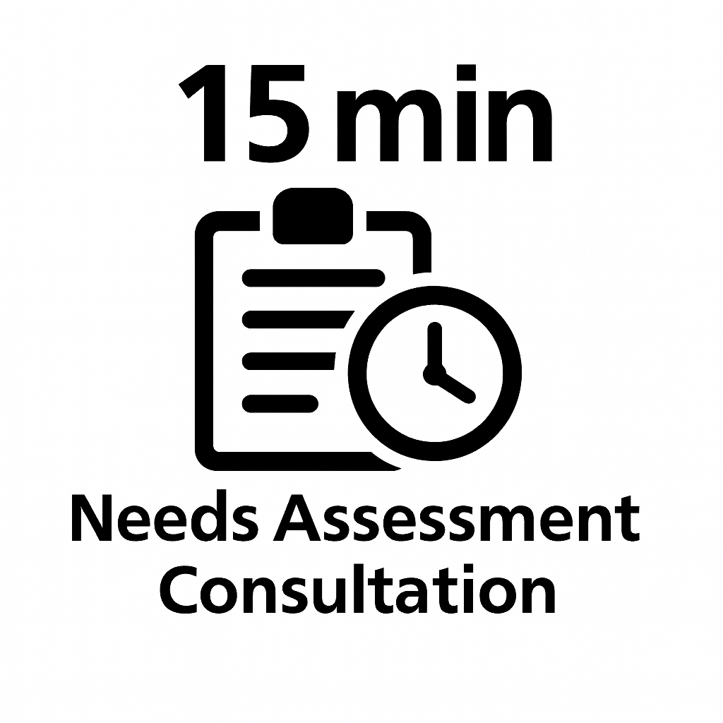 15-Minute Needs Assessment Consultation