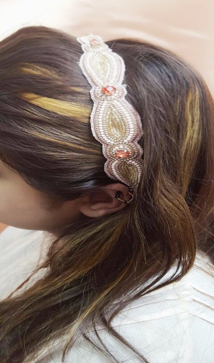 Handcrafted Beaded Headband
