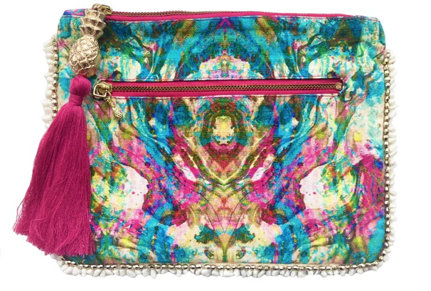 Colorful Bohemian Clutch Bag
