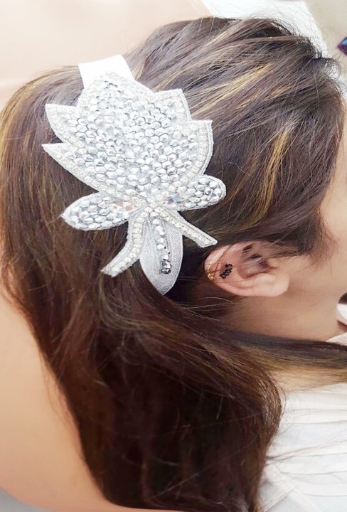 Crystal Lotus Hairband