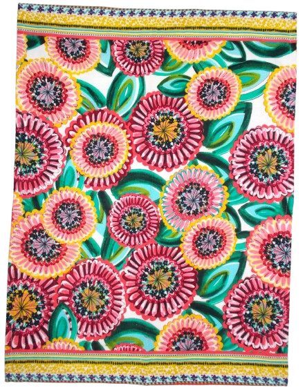 Floral Patterned Tablecloth