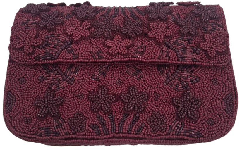 Handcrafted Beaded Clutch Bag