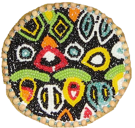 Handmade Beaded Coaster