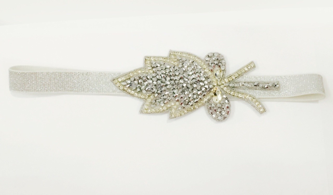 Crystal Leaf Headband