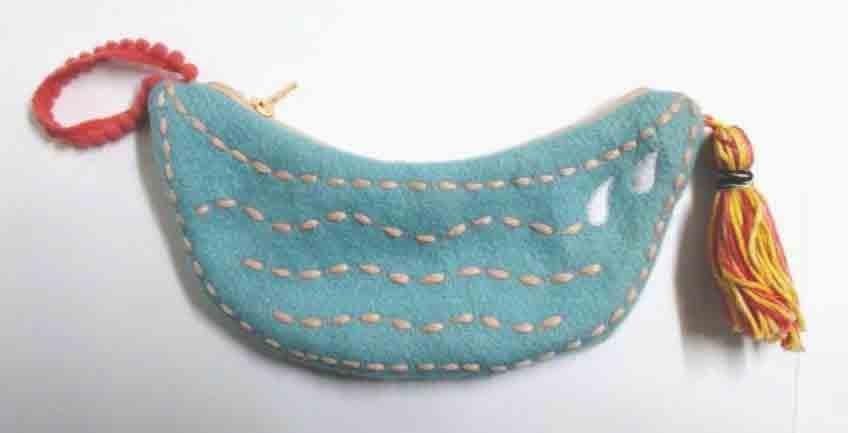 Handmade Felt Coin Pouch