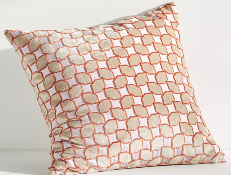 Geometric Pattern Throw Pillow