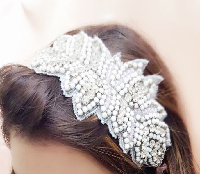 Handcrafted Beaded Headband