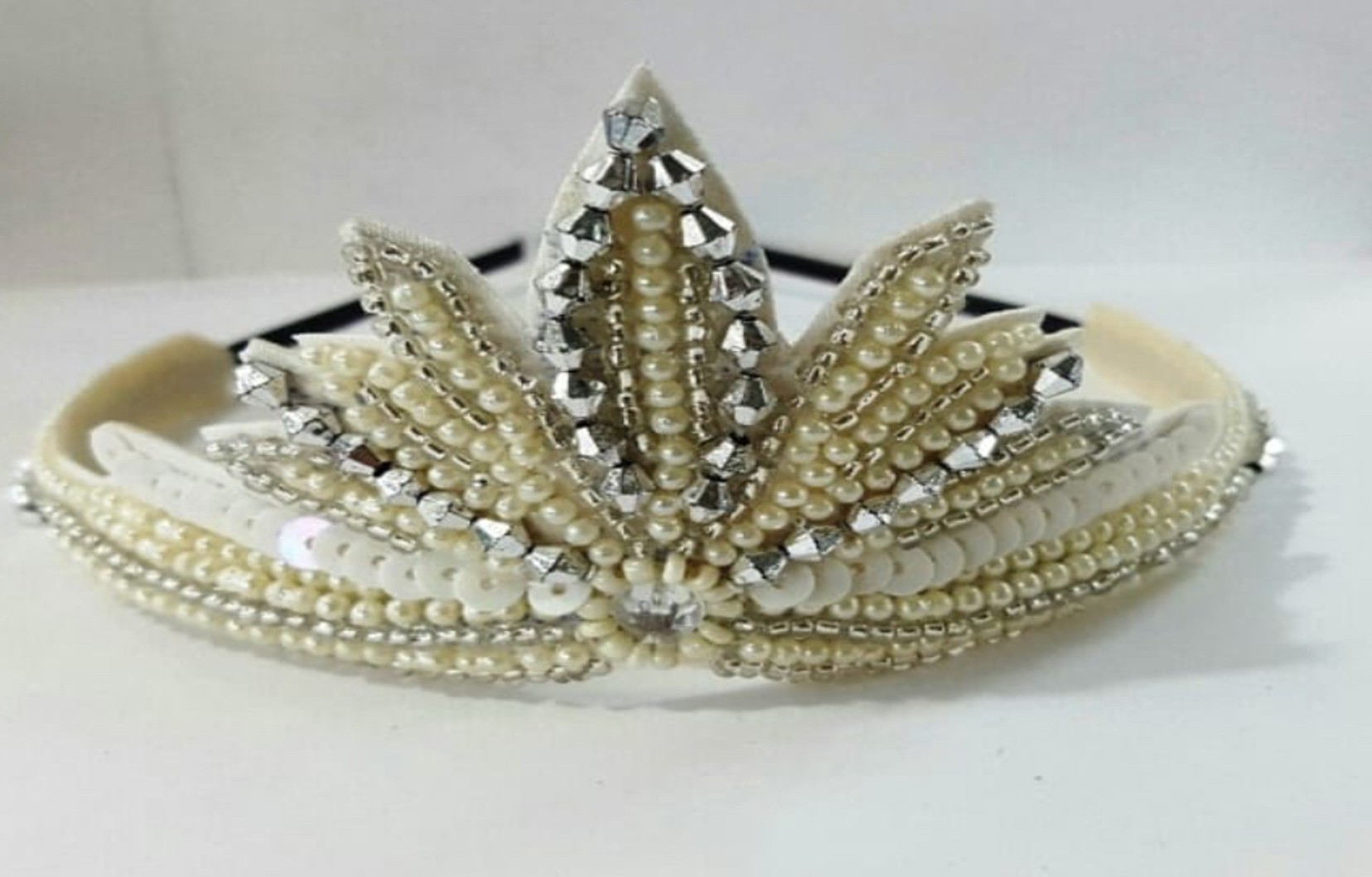 Pearl and Crystal Headband