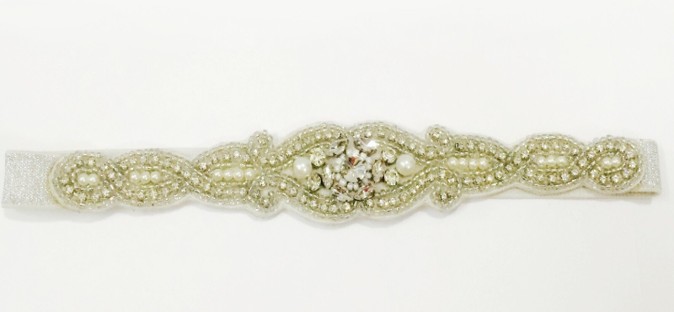 Pearl and Crystal Bridal Headband