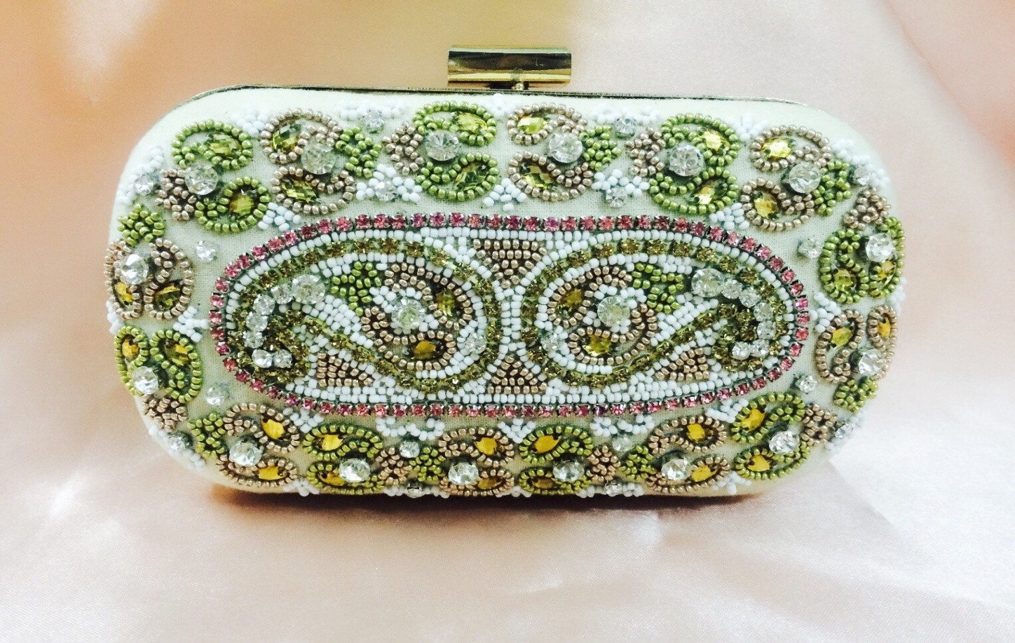 Embroidered Clutch Purse