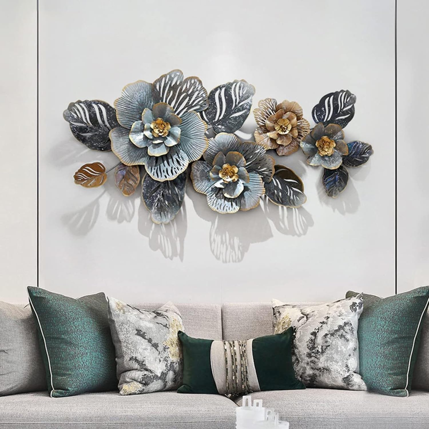 Metal Flower Wall Art