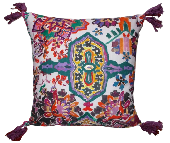 Colorful Bohemian Decorative Pillow