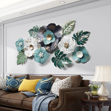 Metal Flower Wall Art