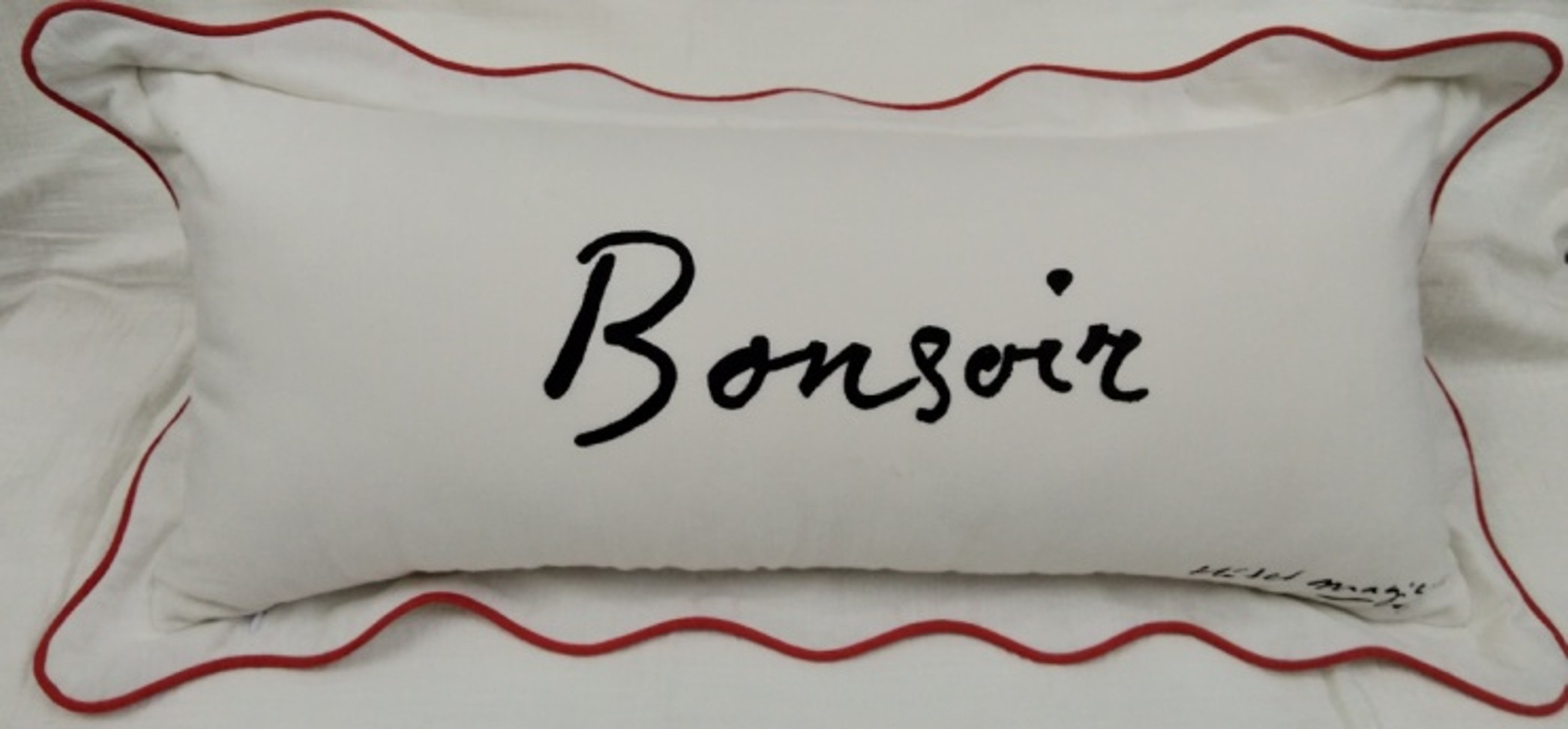 Bonsoir Decorative Pillow
