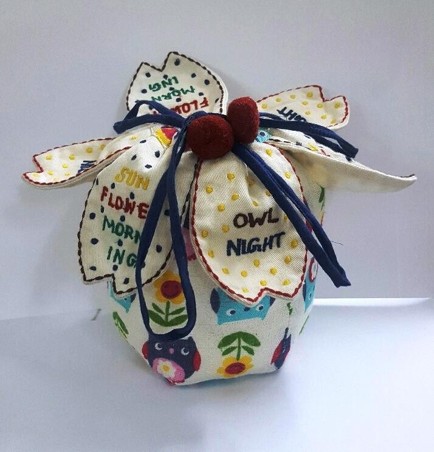 Handmade Fabric Gift Pouch