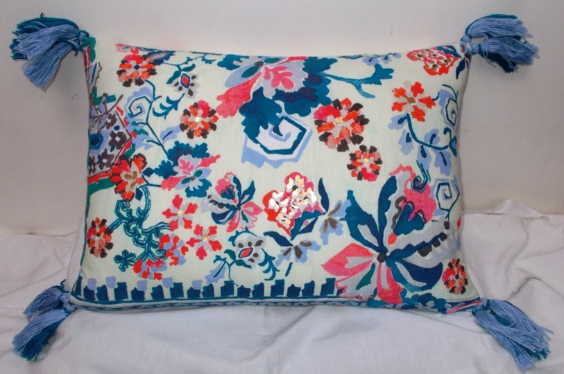Floral Decorative Pillow