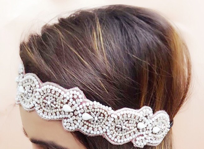 Handmade Beaded Headband
