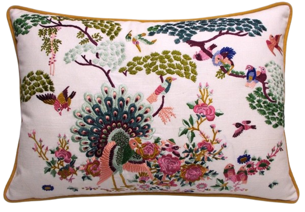 Embroidered Decorative Cushion