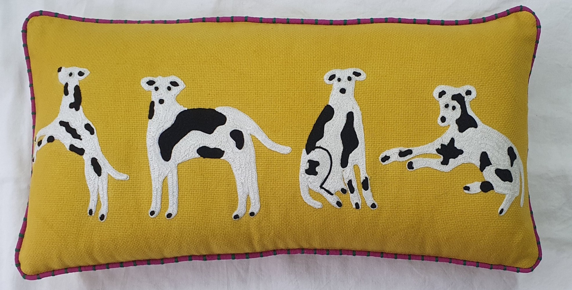 Decorative Dog Pattern Cushion