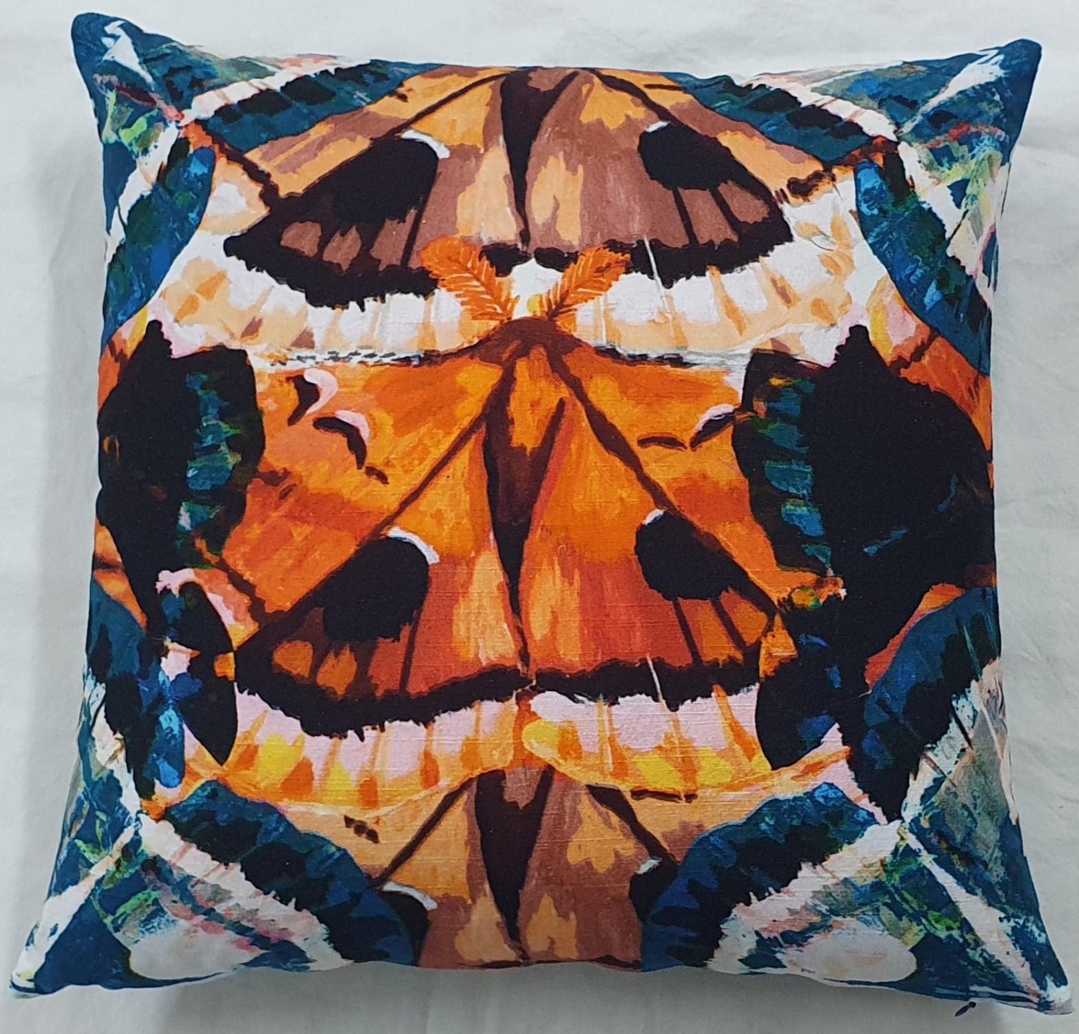 Butterfly Pattern Decorative Pillow