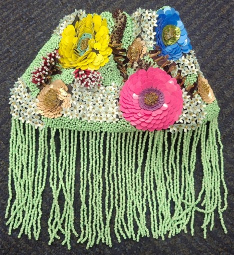 Handcrafted Beaded Floral Purse