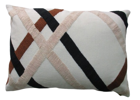 Geometric Pattern Throw Pillow