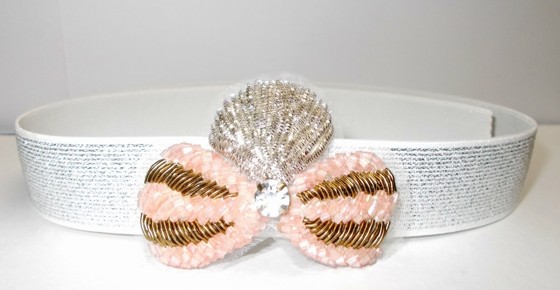 Decorative White Headband