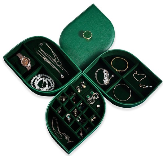 Green Jewelry Storage Box