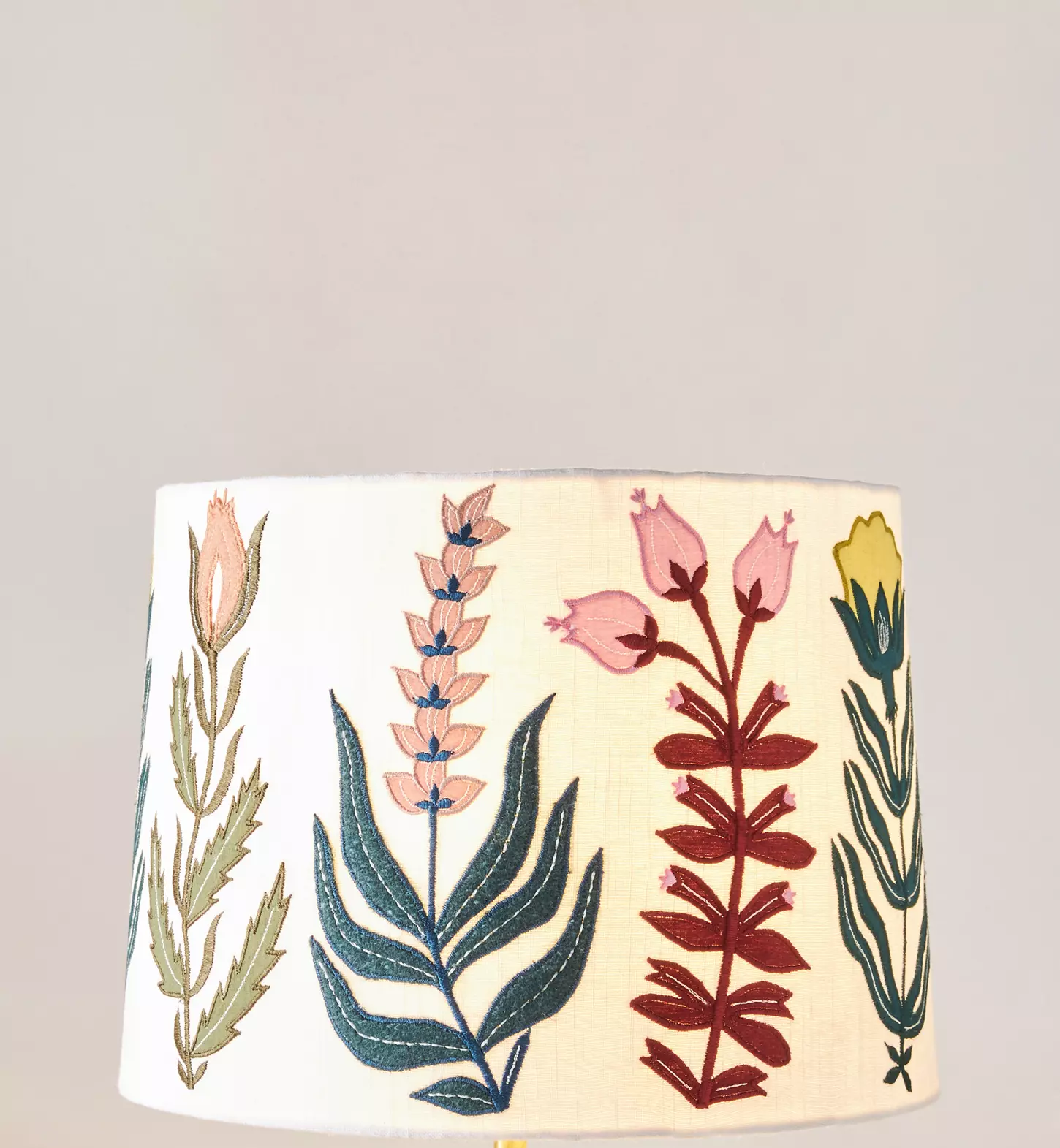 Embroidered Lampshade