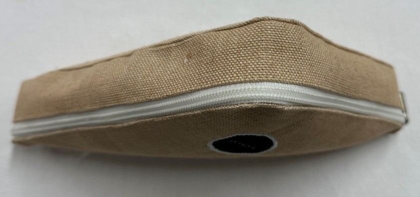 Triangular Canvas Pouch