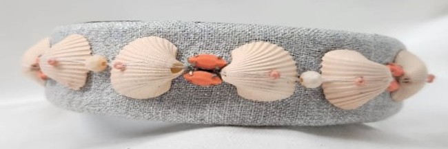 Seashell Embellished Headband