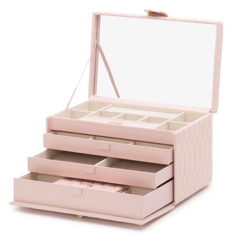 Elegant Pink Jewelry Box