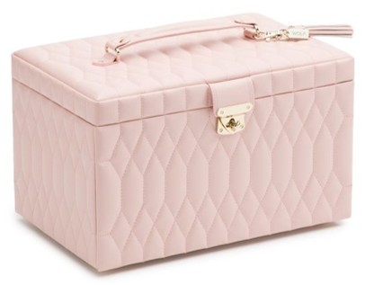 Elegant Pink Jewelry Box