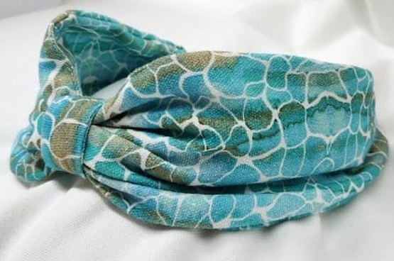 Turquoise Patterned Headband