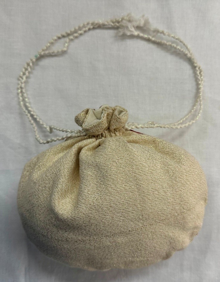 Embroidered Drawstring Pouch