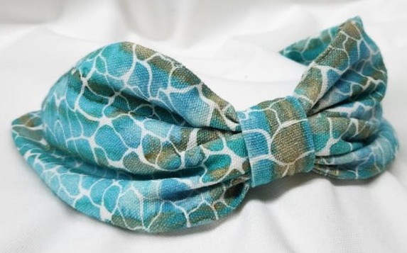 Turquoise Patterned Headband