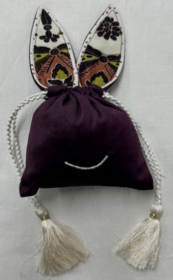 Handmade Bunny Ear Pouch