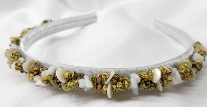 Handcrafted Beaded Headband