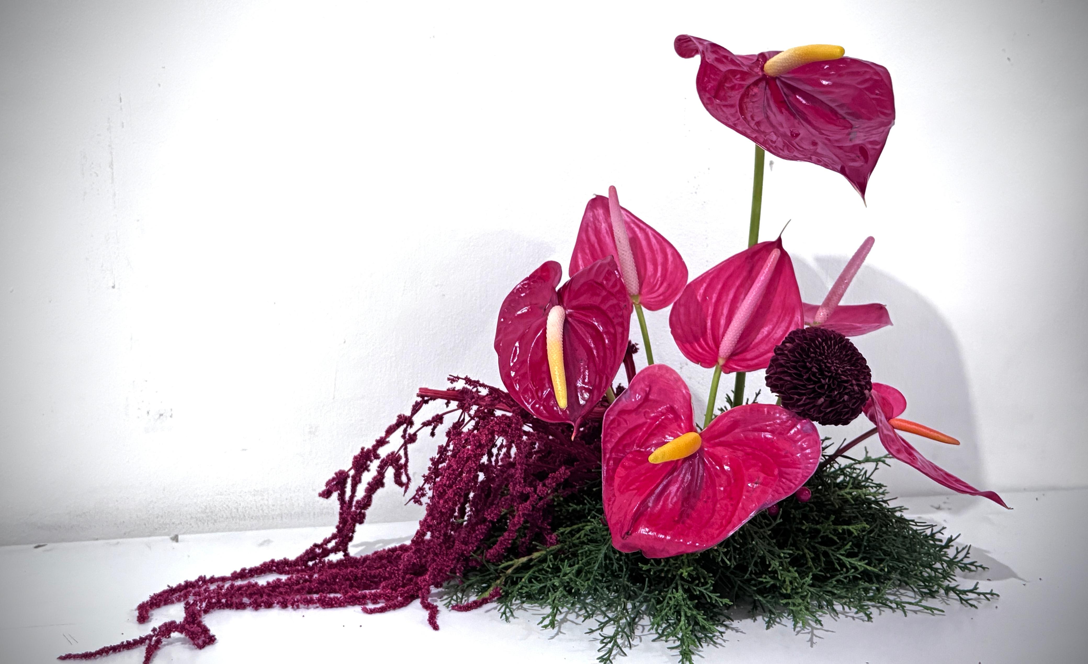 Elegant Anthurium Flower Arrangement