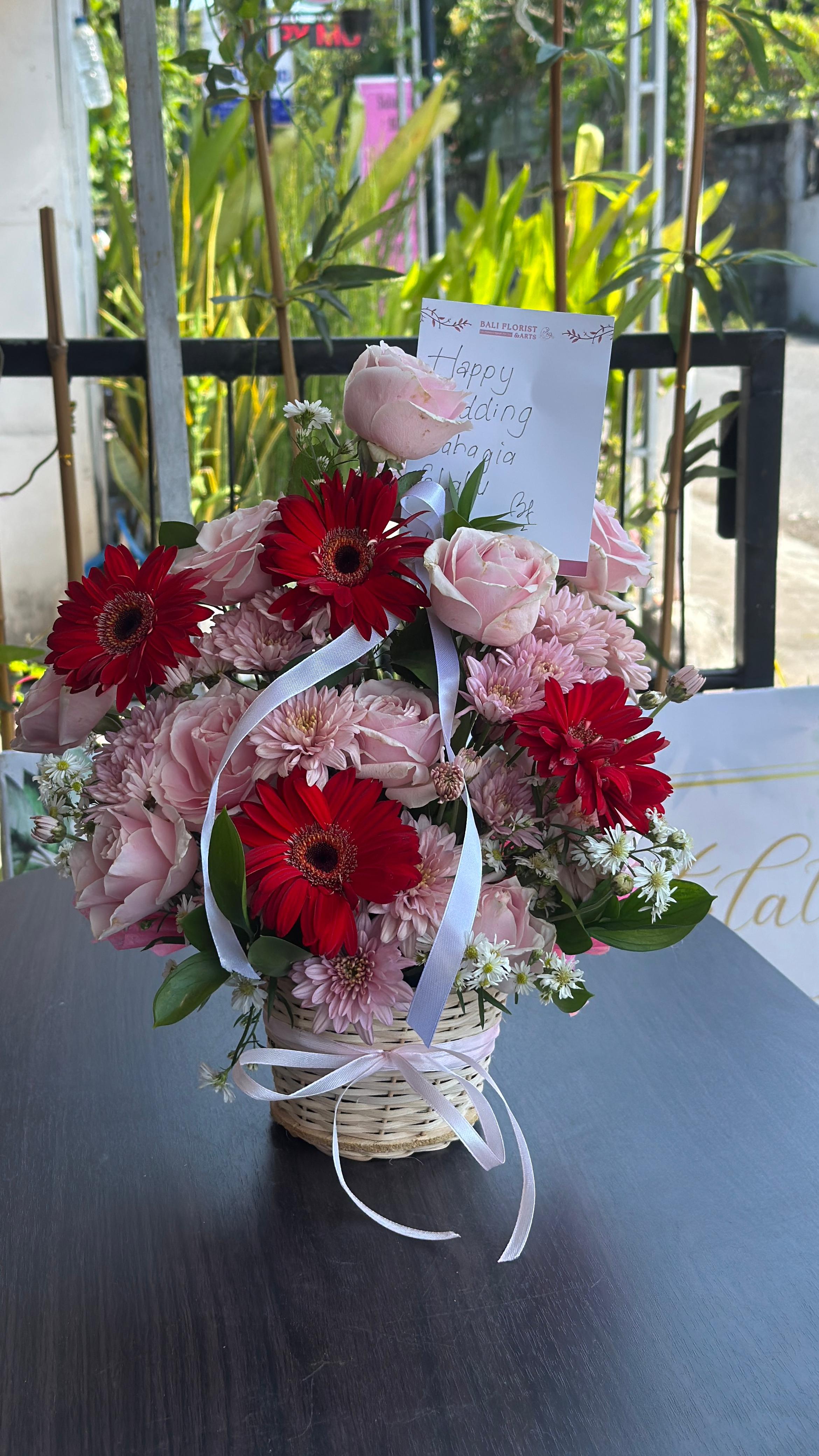 Elegant Flower Basket