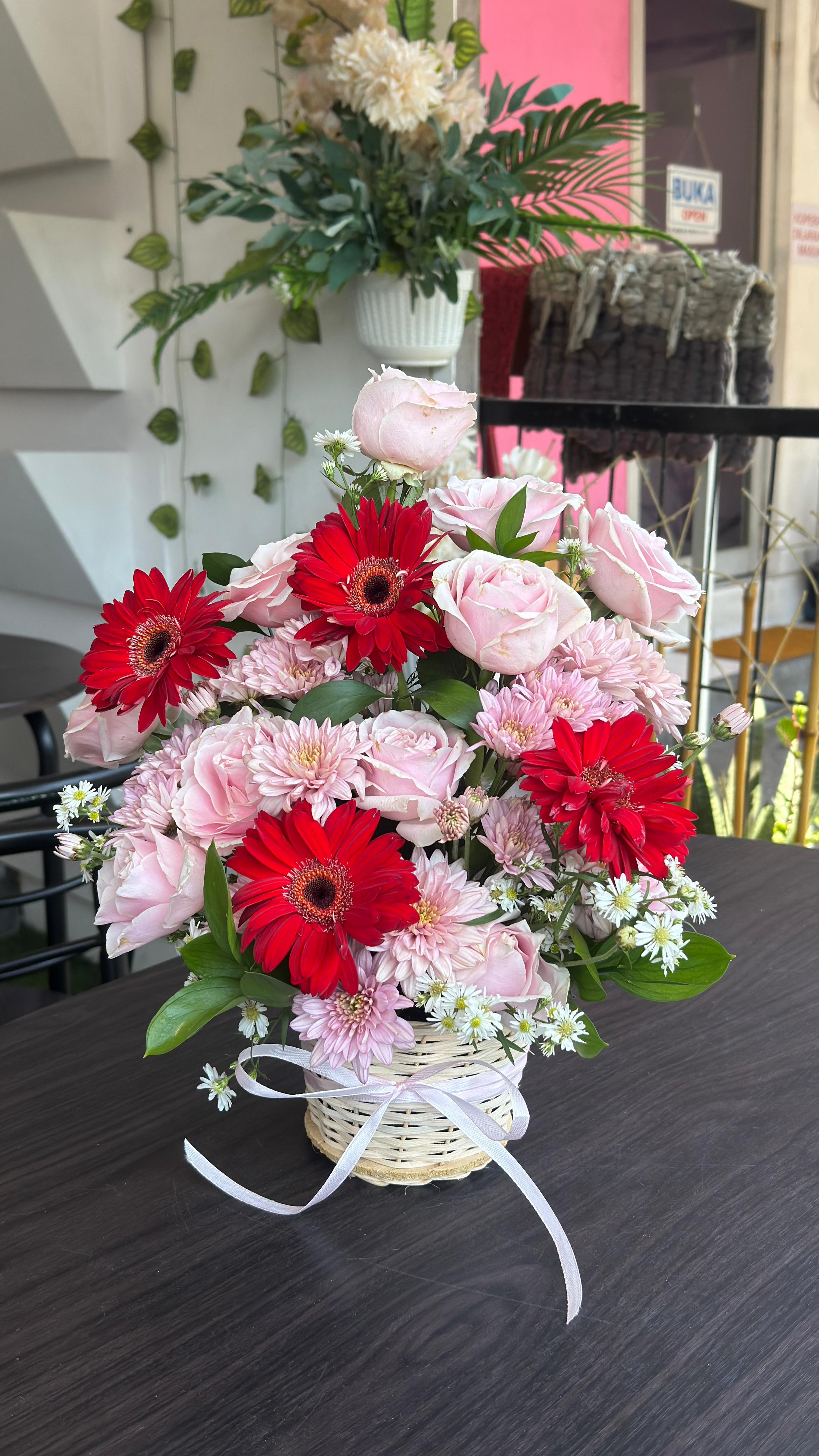 Elegant Flower Basket
