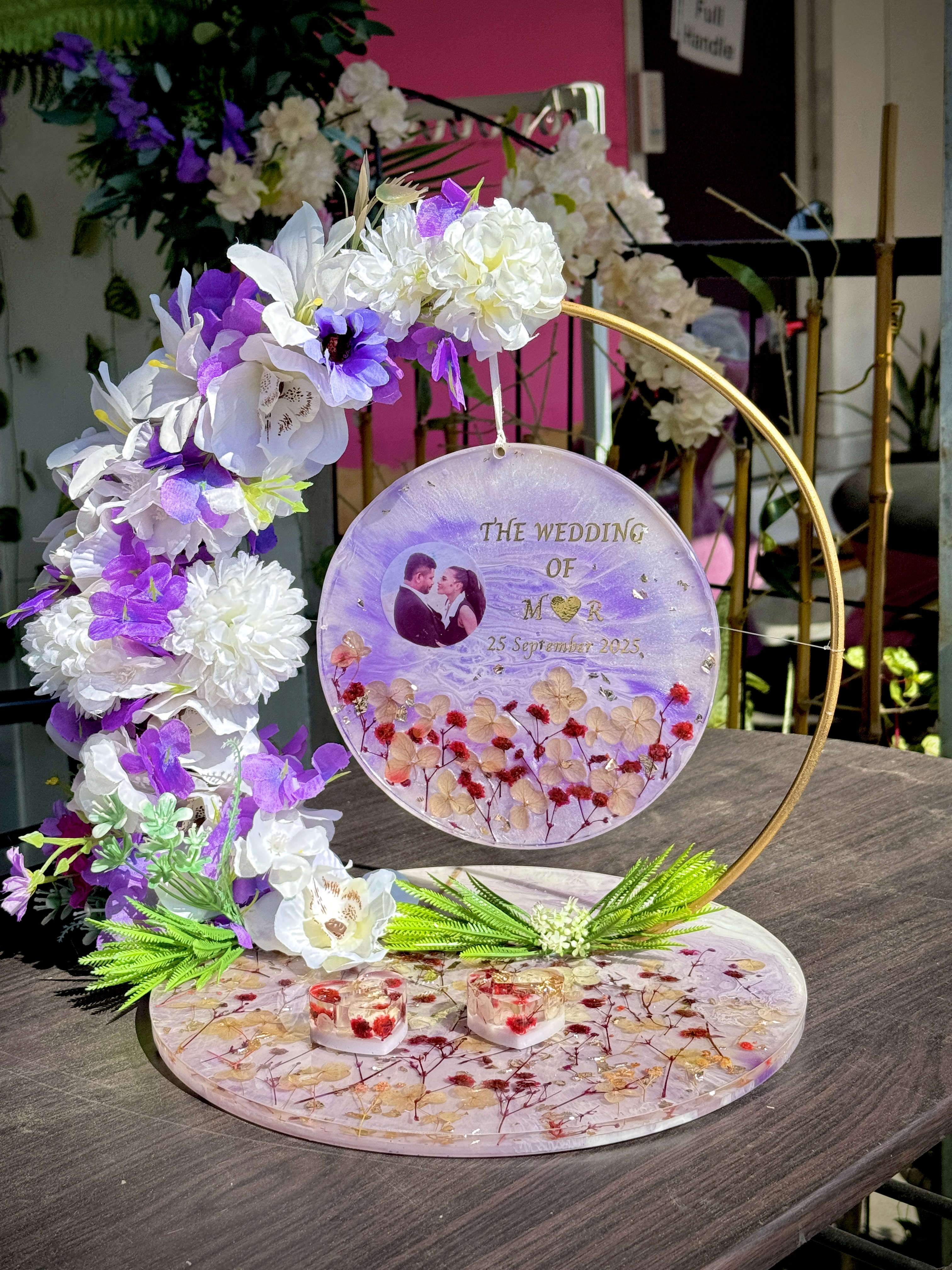 Flower Hanging Frame (Resin Art) Set 